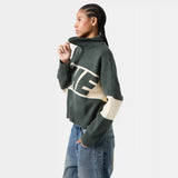 Thrill Hunt Zipper Knit Knitwear eme