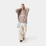 Master Muddy Brown Knit Sweater Knitwear eme