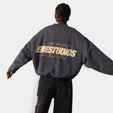 Revo Shadow Baggy Mockneck Sweatshirts eme