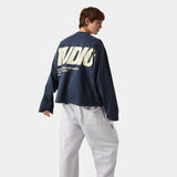 Thrill Navy Long Sleeve T-shirts eme