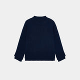 Bryss Navy Knit Knitwear eme