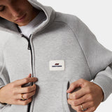 Groovy Neoprene Heather Grey Jacket Hoodies eme