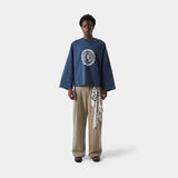 Bulwark Navy Long Sleeve T-shirts eme