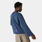 Bulwark Navy Long Sleeve T-shirts eme