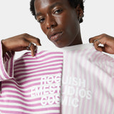 Roguish Fucsia Striped Long Sleeve T-shirts eme
