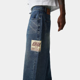 Ashley Washed Blue Jeans DWB Pants eme