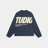 Thrill Navy Long Sleeve T-shirts eme