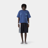 DNA Blue Oversized Tee T-shirts Eme Studios