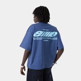 DNA Blue Oversized Tee T-shirts Eme Studios