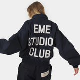 Chulo G Navy Reverse Jacket Outerwear Eme Studios
