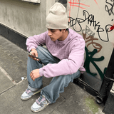 Streak Toadstool Oversized Crewneck Sweatshirts eme