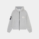Groovy Neoprene Heather Grey Jacket Hoodies eme XS