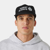 Half Black Cap Headwear Eme Studios