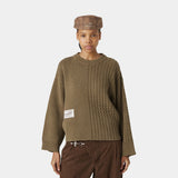 Rougher Choco Knit Sweater Knitwear Eme Studios