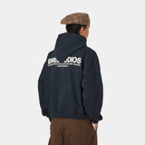 Hot Soul Navy Oversized Hoodie Hoodies Eme Studios