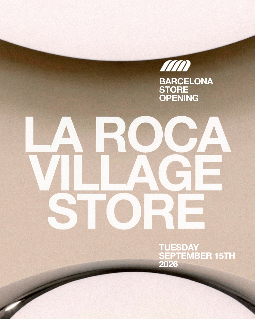 WE’RE OPENING

Finally opening our new Eme Studios store at La Roca Village, Barcelona

Tomorrow 10:00 AM, come see us 🤍
