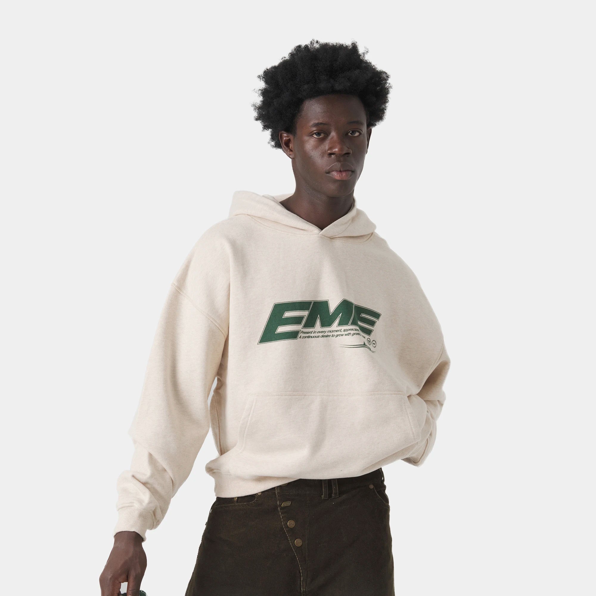 Ssamo Off Sand Oversized Hoodie Hoodies Eme Studios