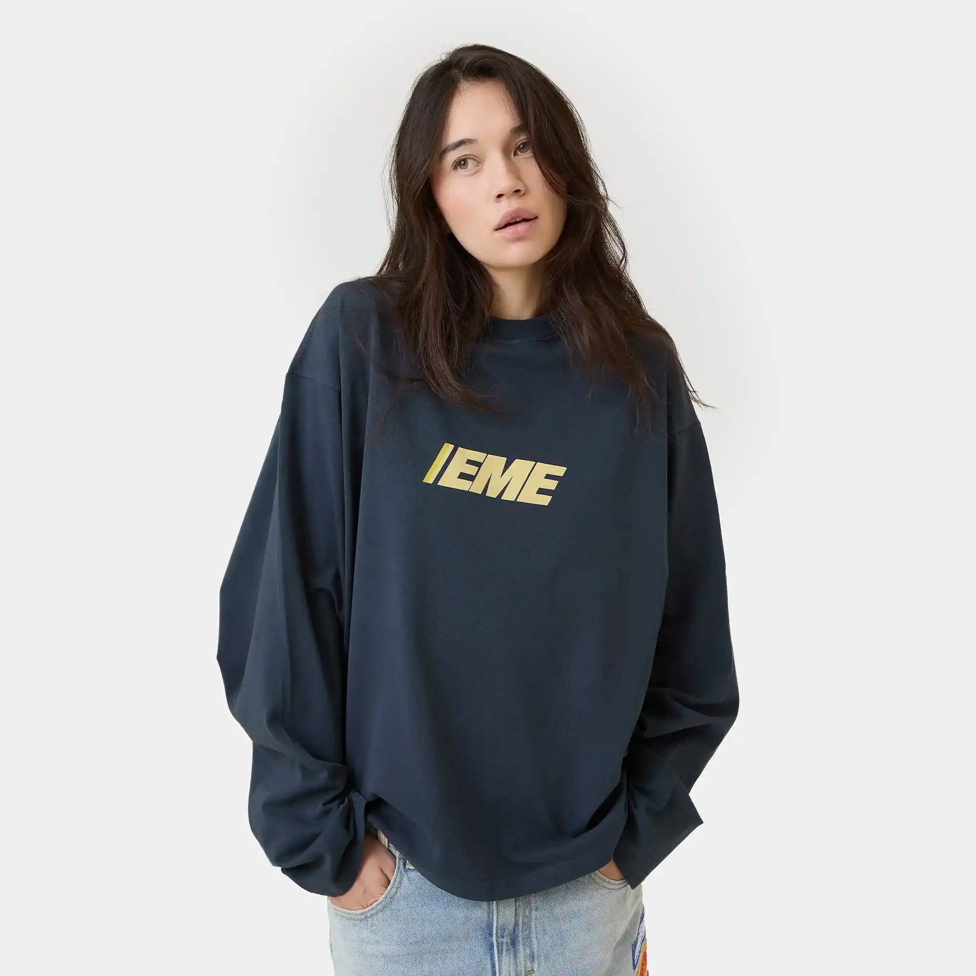 Thrill Navy Long Sleeve