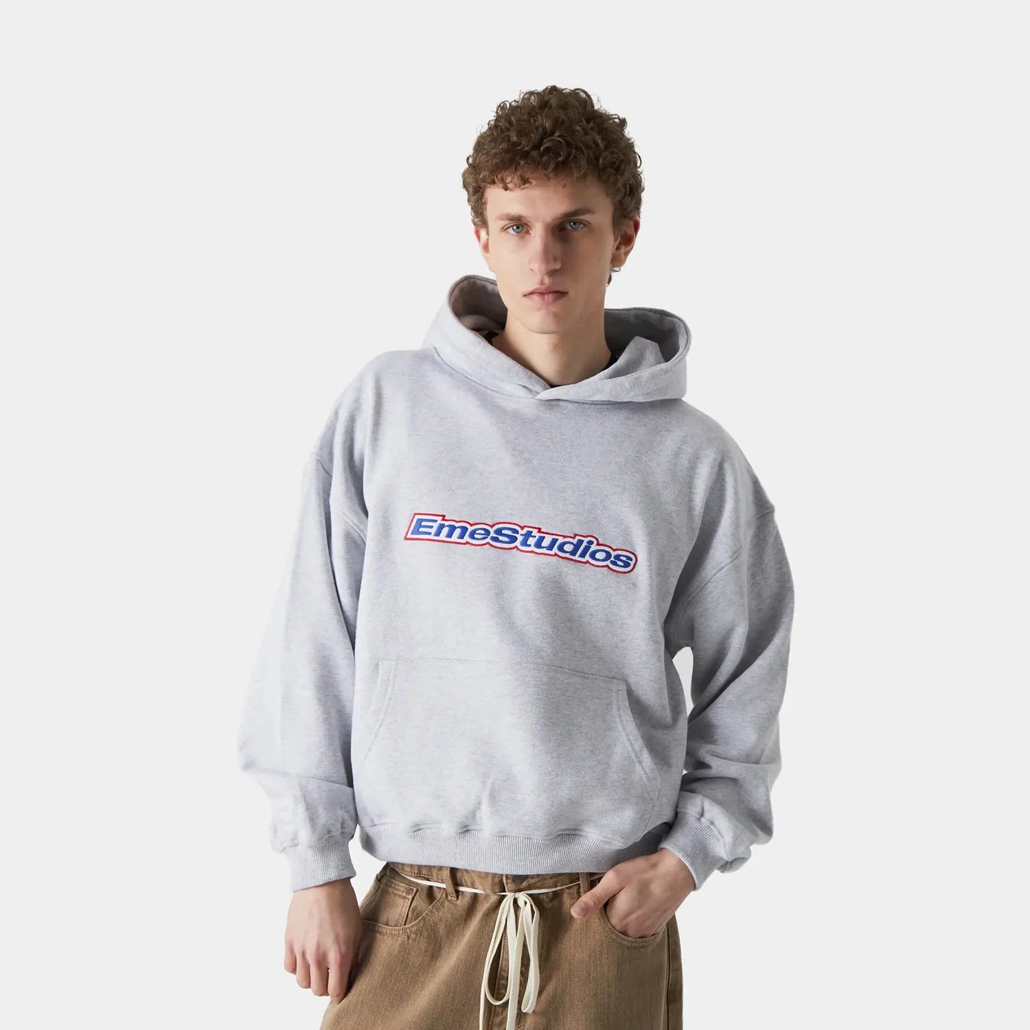 Acceptance Muddy Brown Oversized Hoodie Eme Studios