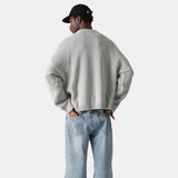 Master Grey Knit Sweater Knit eme   