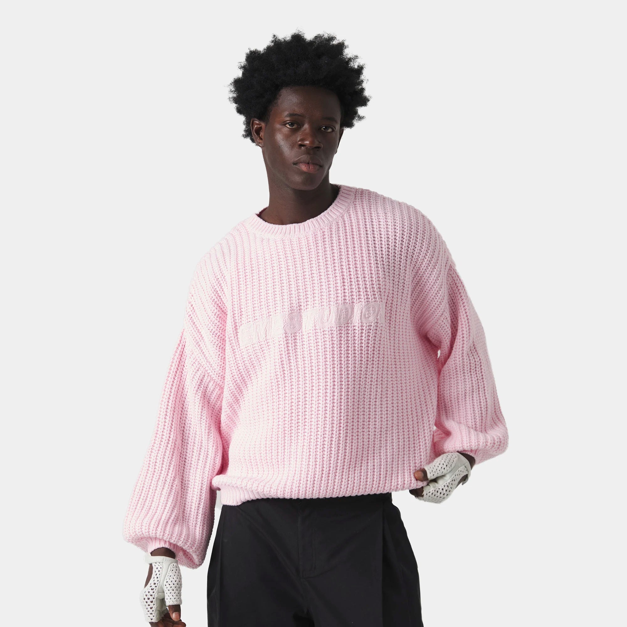Globe Cotton Candy Knit Sweater Knitwear Eme Studios