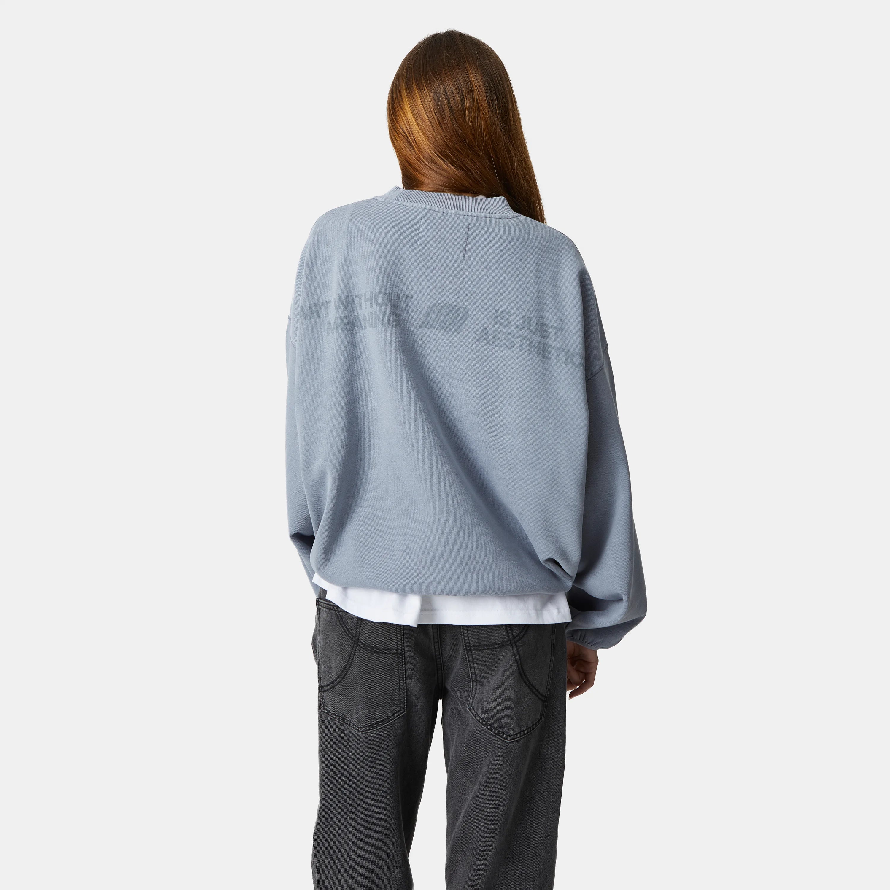 AGs Stormmist Baggy Mockneck Crewneck eme   