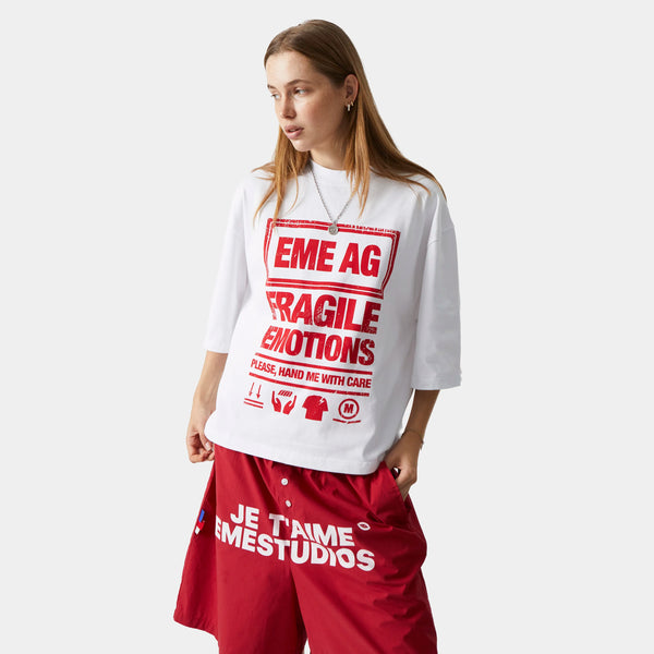 Alert Pearl Oversized tee Camiseta eme   