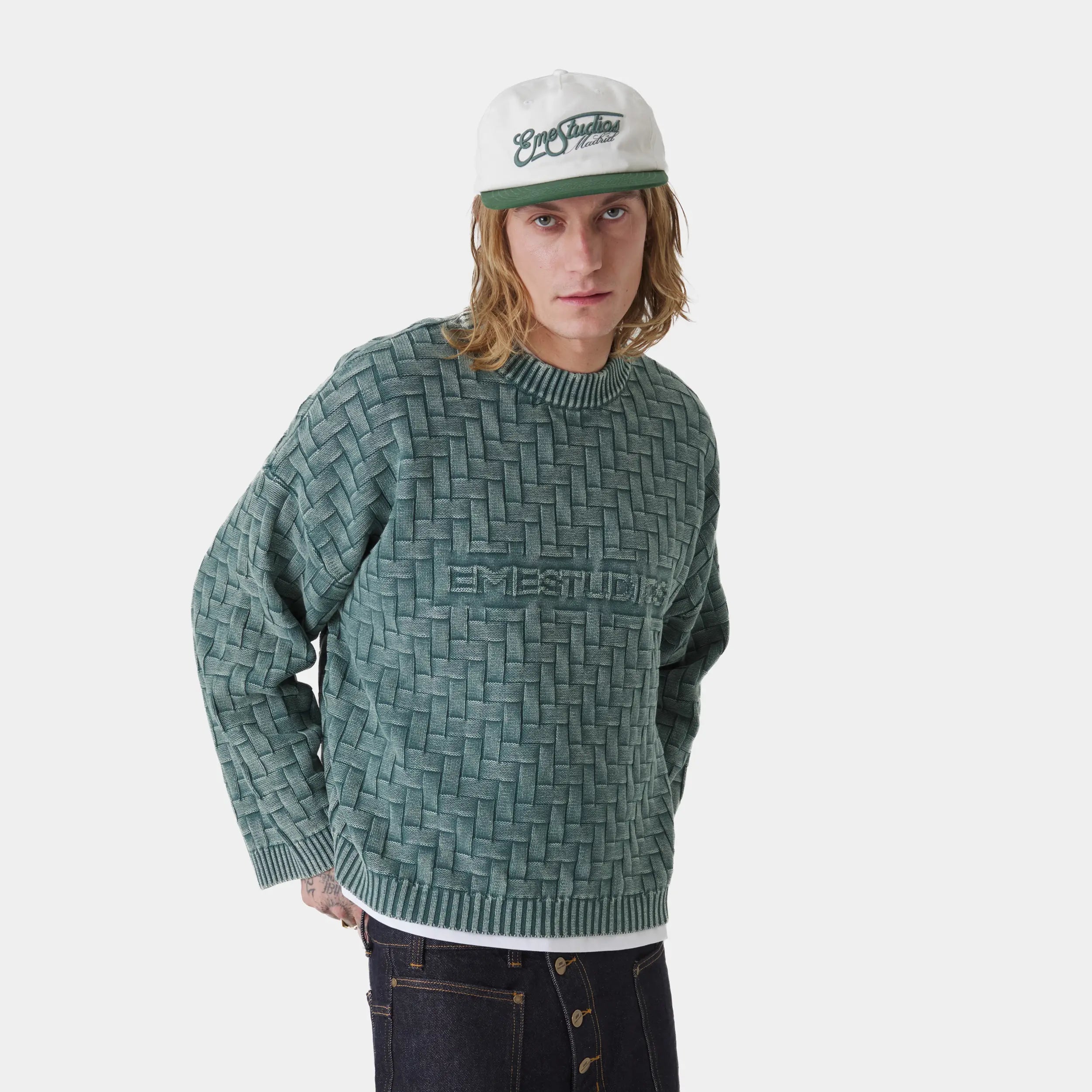 Brick Mountain Knit Sweater Knitwear Eme Studios