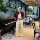 Chulo G Burgundy Reverse Jacket Outerwear Eme Studios