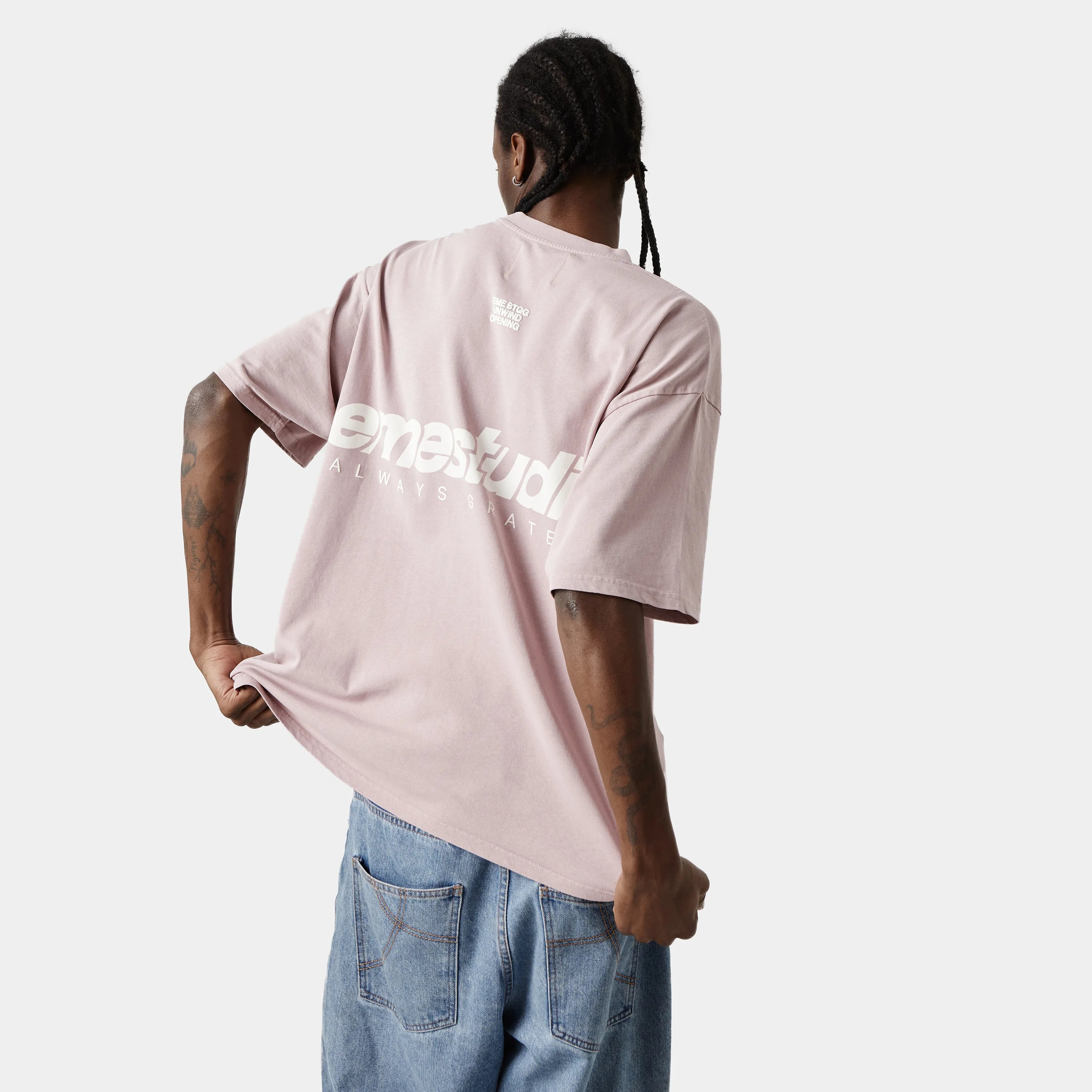 Serenity Woodrose Oversized Tee Camiseta eme   