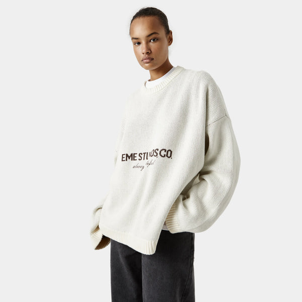 Master Off Sand Knit Sweater Knit eme   