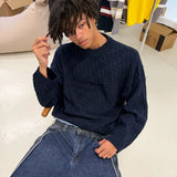 Brick Night Sky Knit Sweater Knitwear Eme Studios