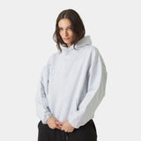 Alfa Heather Grey Oversized Hoodie Hoodies Eme Studios