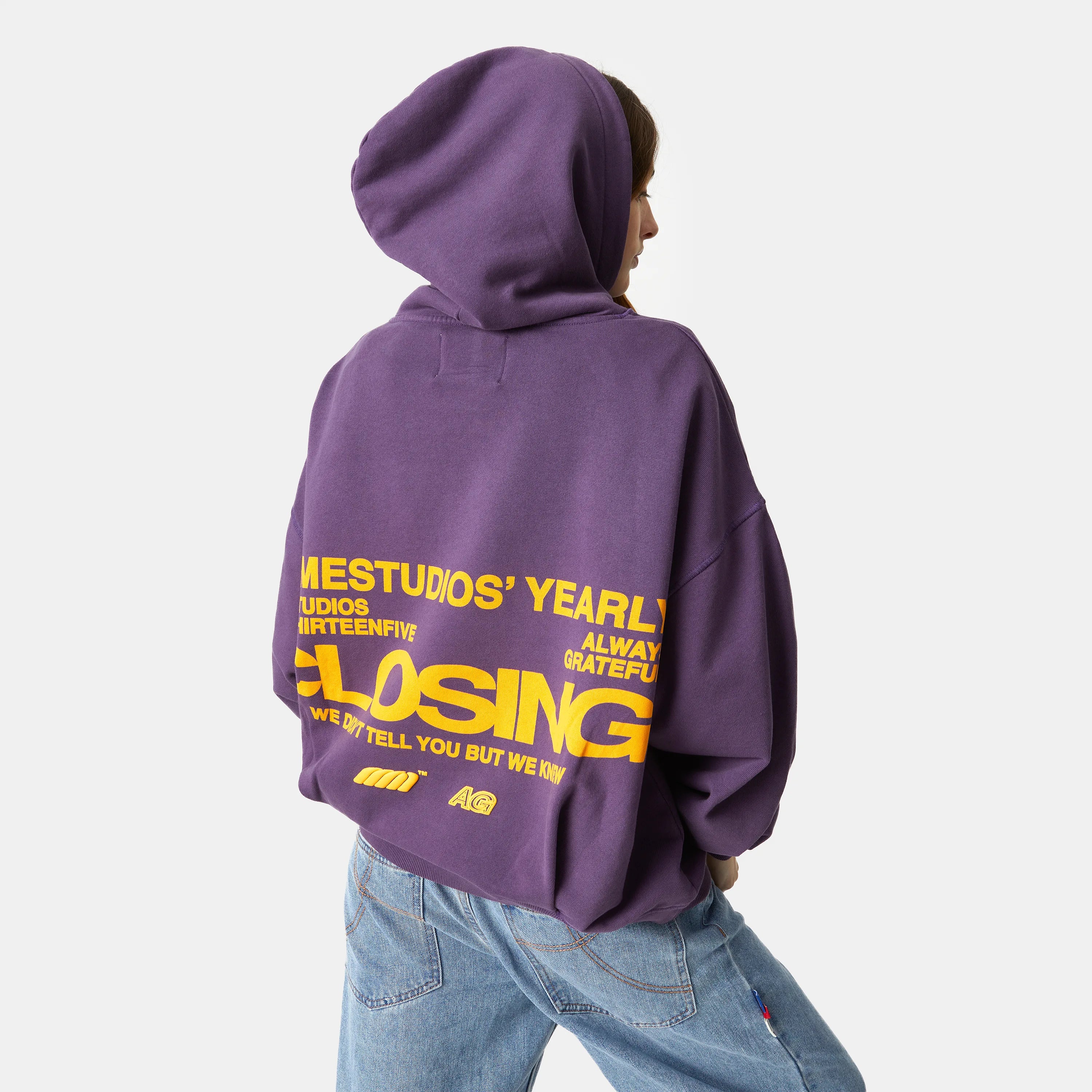 Closing Wine Oversized Hoodie Hoodie eme   