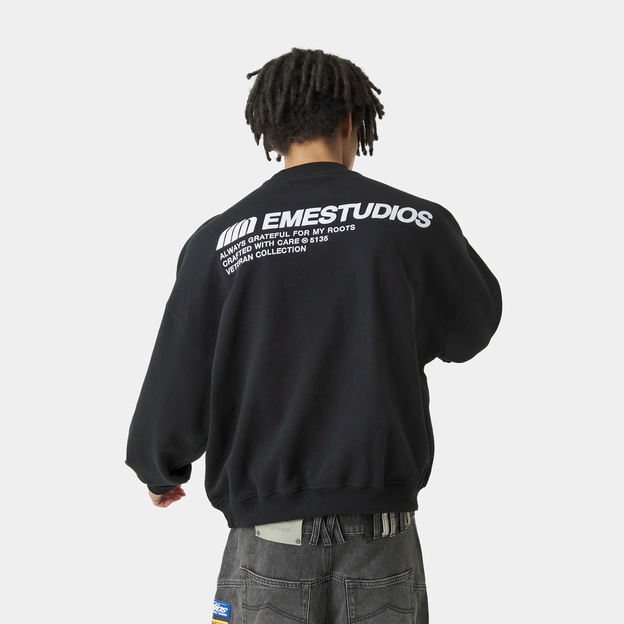 Roots Shadow Oversized Crewneck