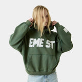 Class 3A Forest Oversized Hoodie Hoodies Eme Studios
