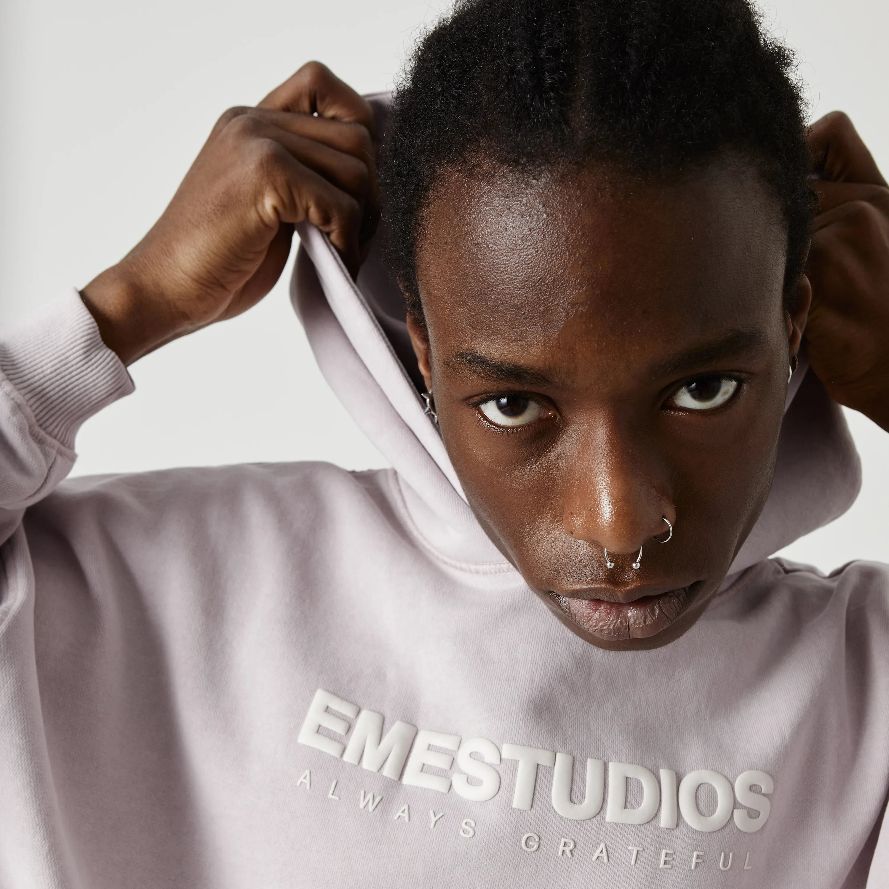Unwind Lilac Oversized Hoodie Eme Studios