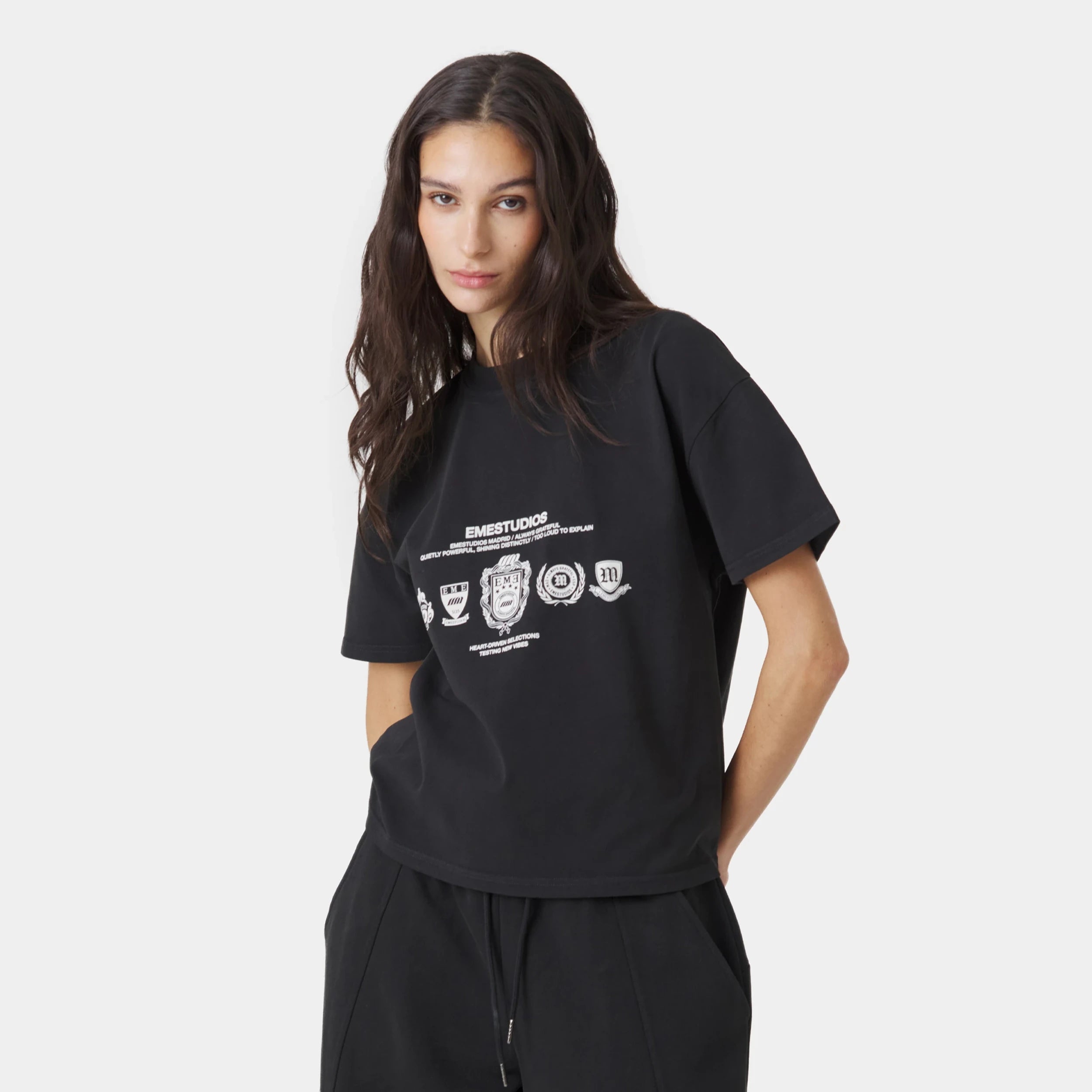 Herald Shadow Oversized Tee T-shirts Eme Studios
