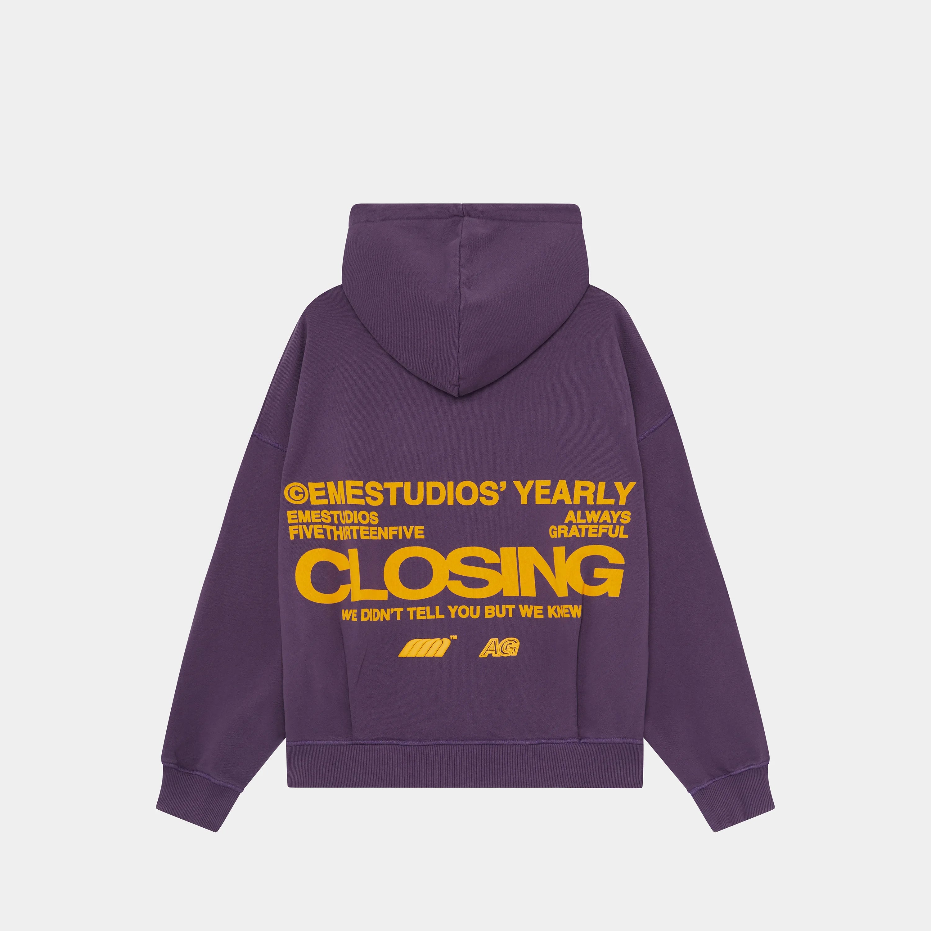 Closing Wine Oversized Hoodie Hoodie eme   