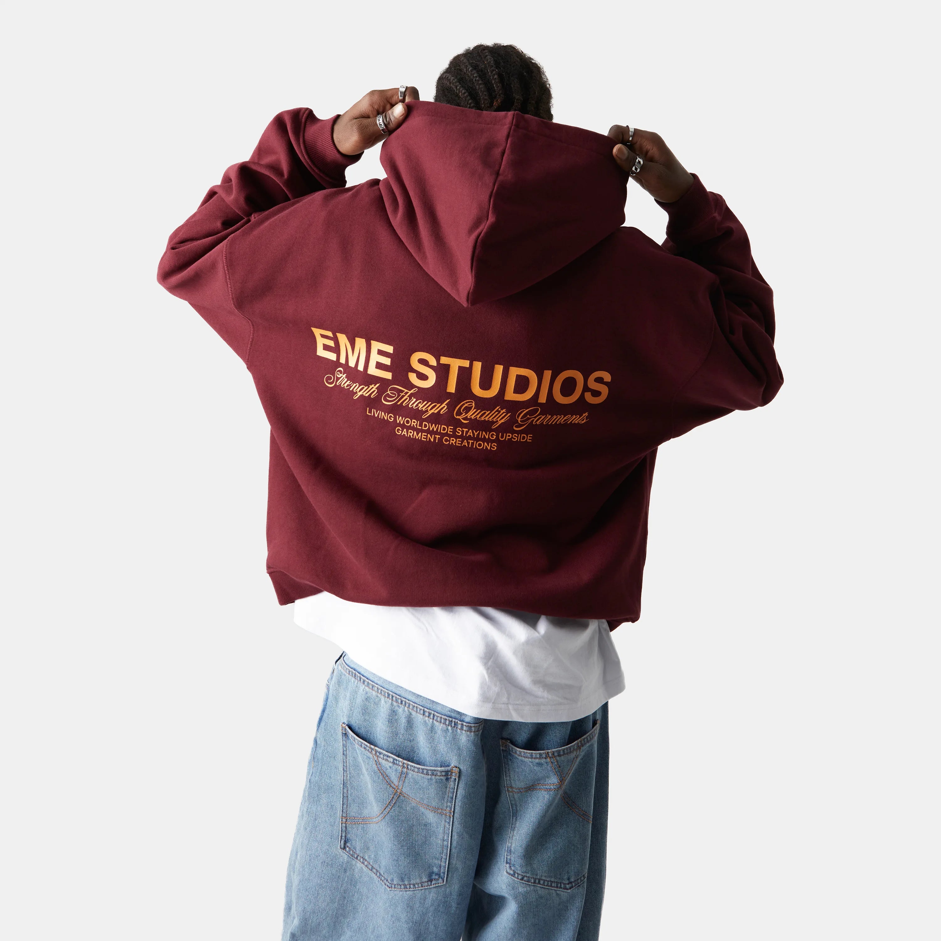 Iconic Tawny Oversized Hoodie Hoodie eme   