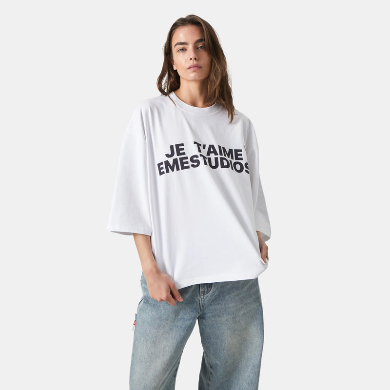 Adore Pearl Cropped Boxy Tee