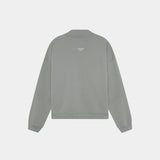 Serenity Pebble Oversized Crewneck Crewneck eme   