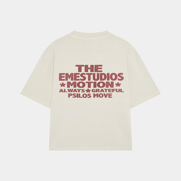 M Motion Fog Oversized Tee Camiseta eme   