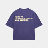 Tabarca Indigo Oversized Tee Camiseta eme   