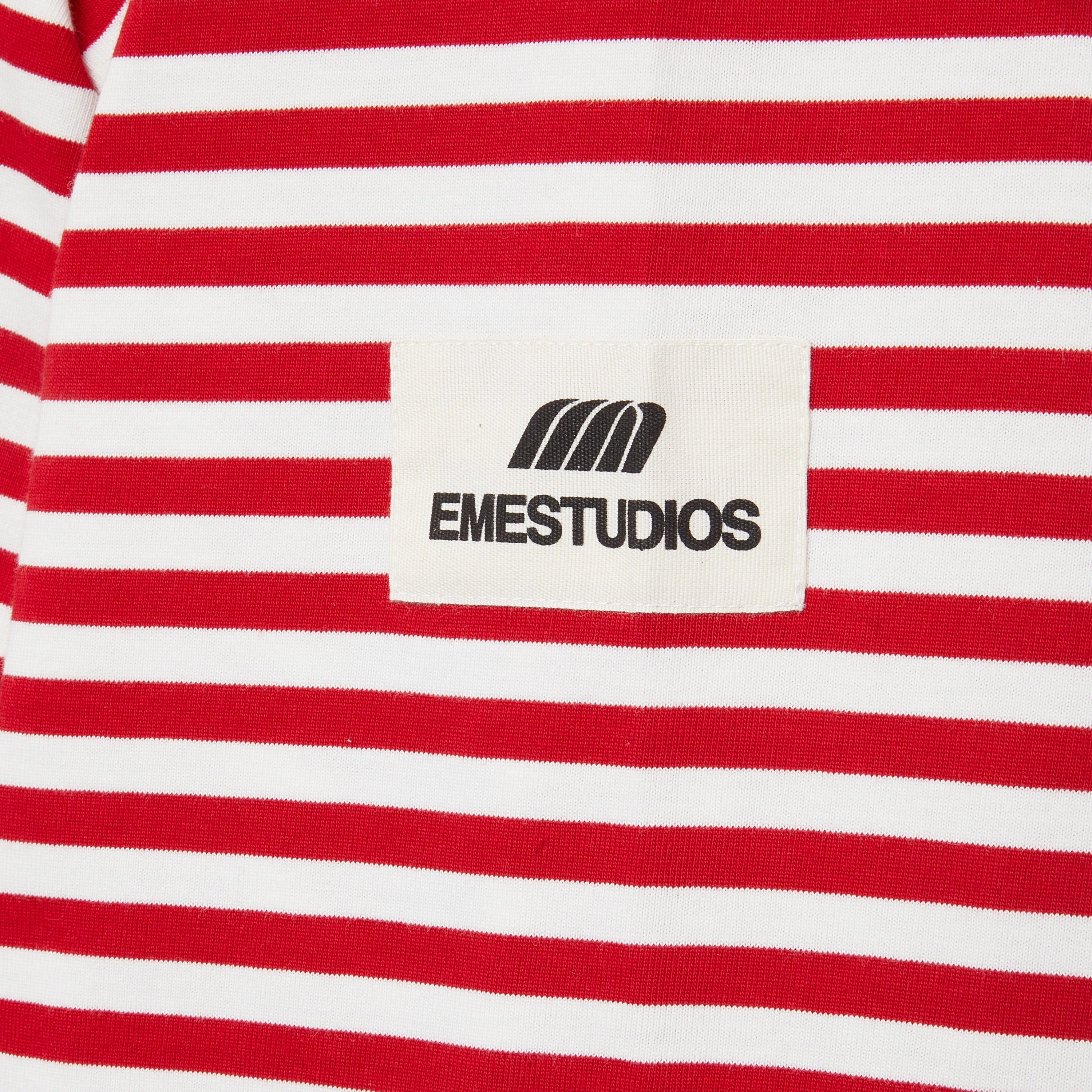 Rouguish Navy Striped LS Camiseta eme   