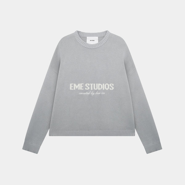 Master Grey Knit Sweater Knit eme   