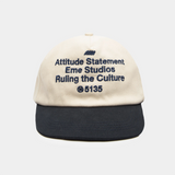 Attitude Navy Cap Hat eme   