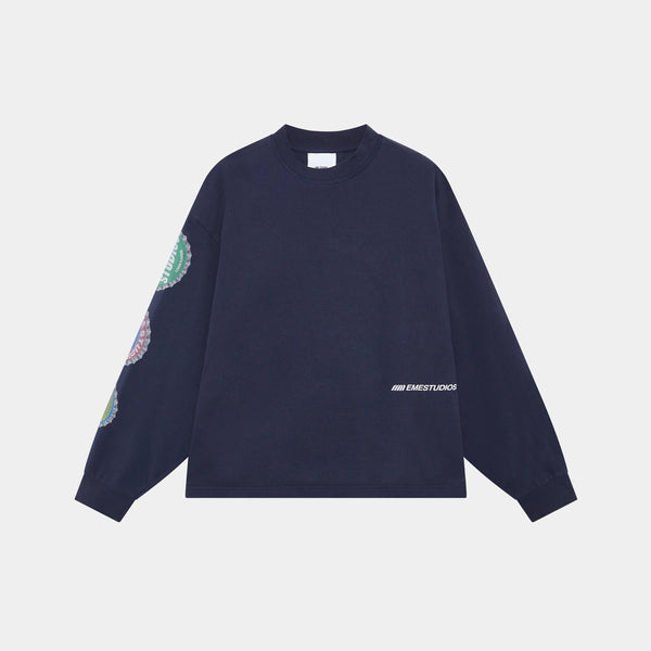 Caps Navy Long Sleeve Long Sleeve eme   