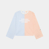 Roguish Striped Long Sleeve Orange Long Sleeve eme   