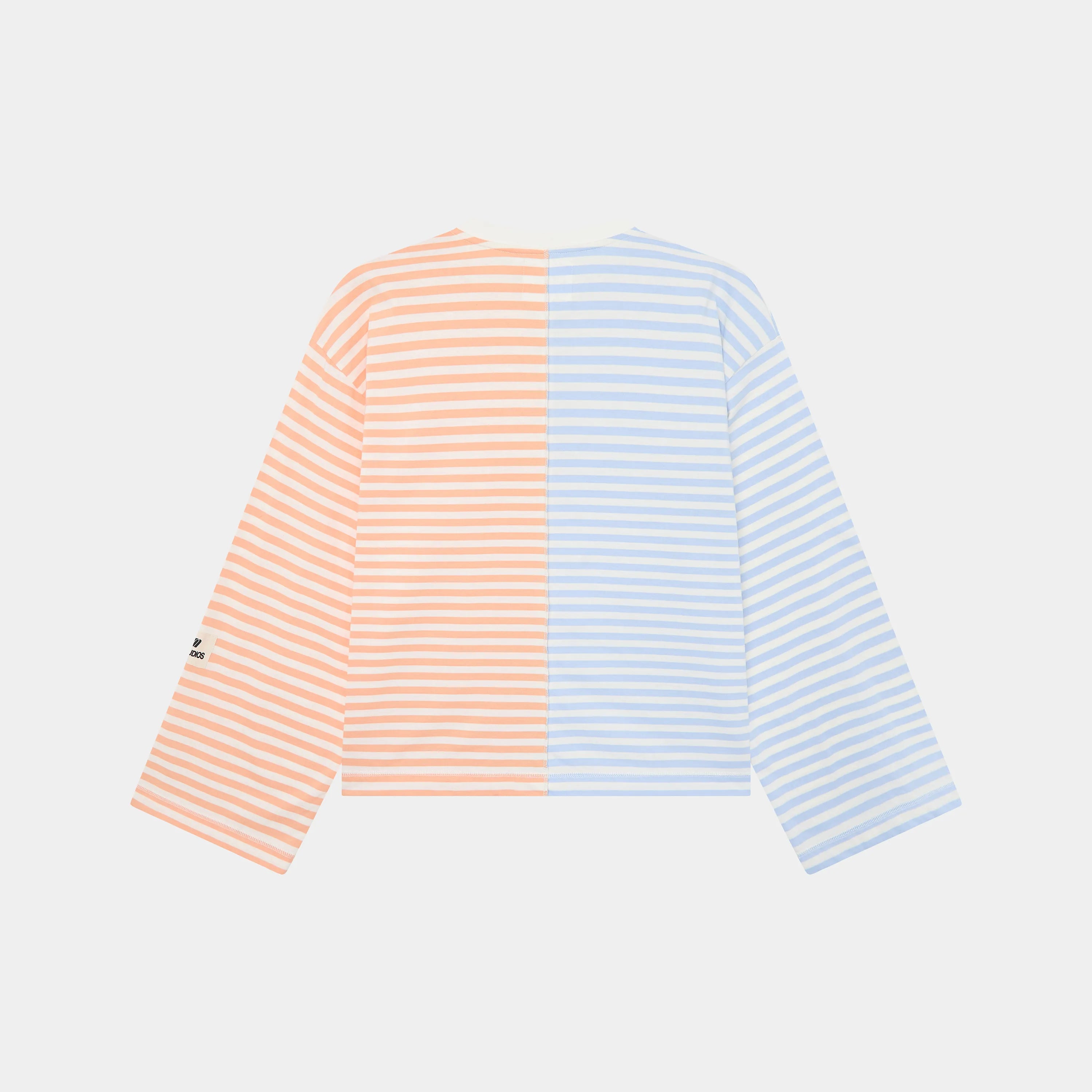 Roguish Striped Long Sleeve Orange Long Sleeve eme   